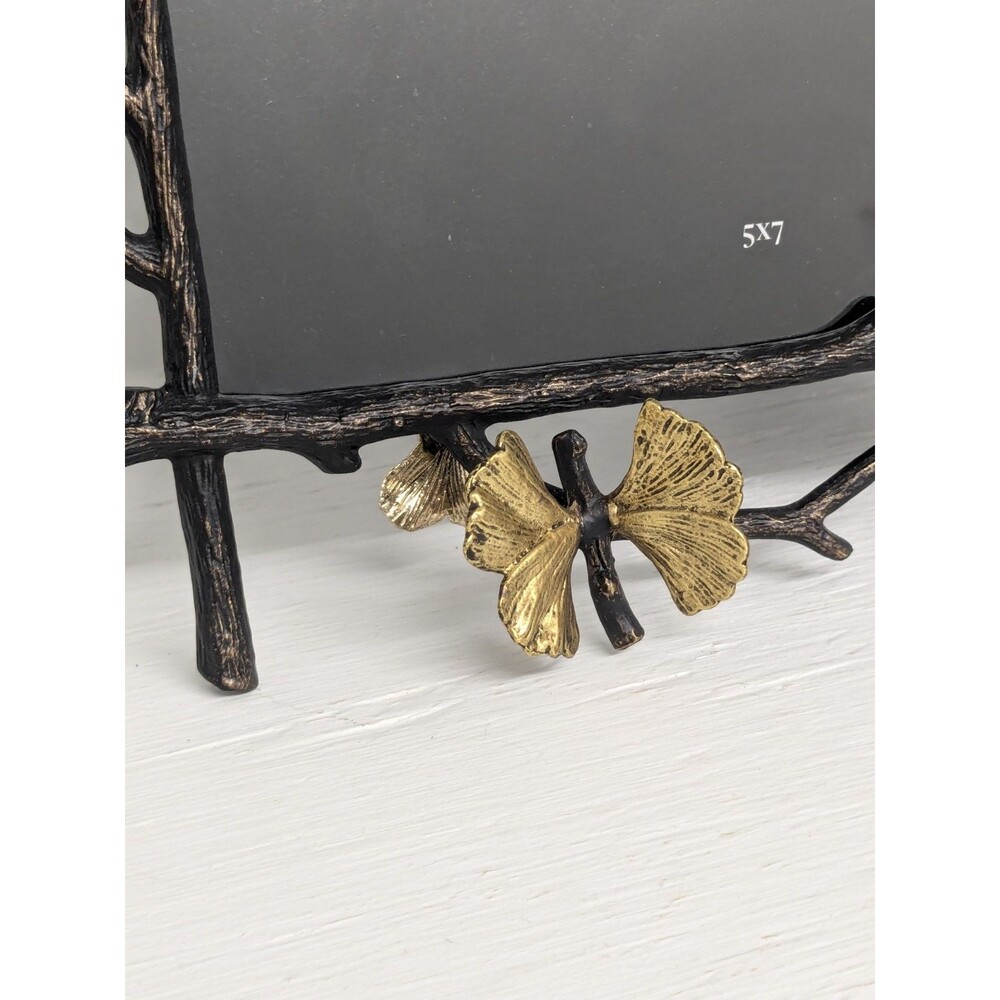 Michael Aram Butterfly Ginkgo Frame 5” X 7” - Picture 2 of 12